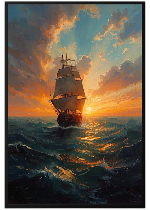 Plakat Żeglowanie