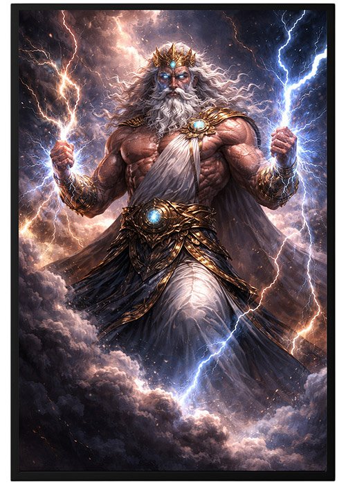 Plakat Zeus