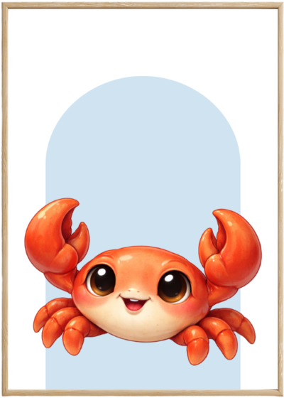 Plakat Krab Błękitny