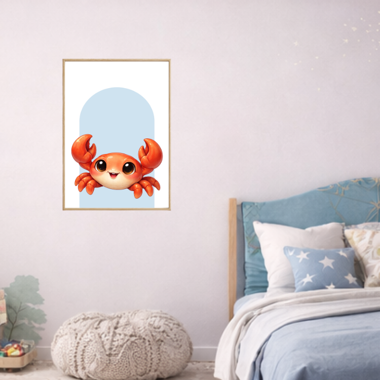 Plakat Krab Błękitny Kompozycja 4