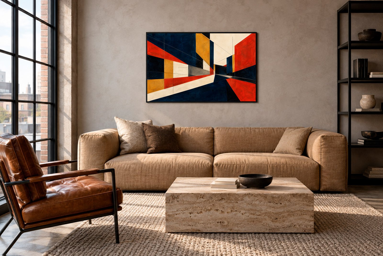 Plakat Architektoniczne Plaszczyzny Kompozycja 2