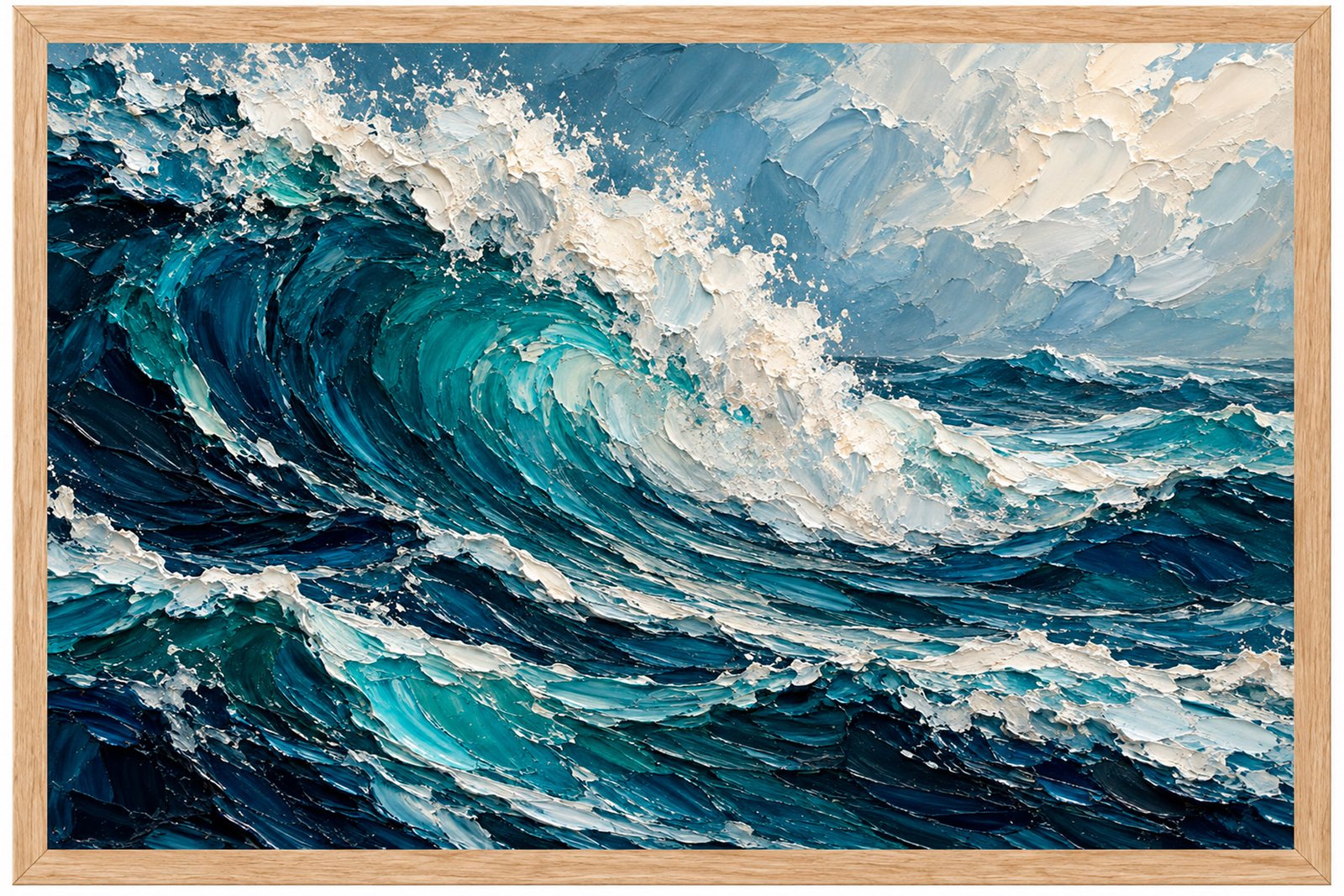 Plakat Fala Impasto