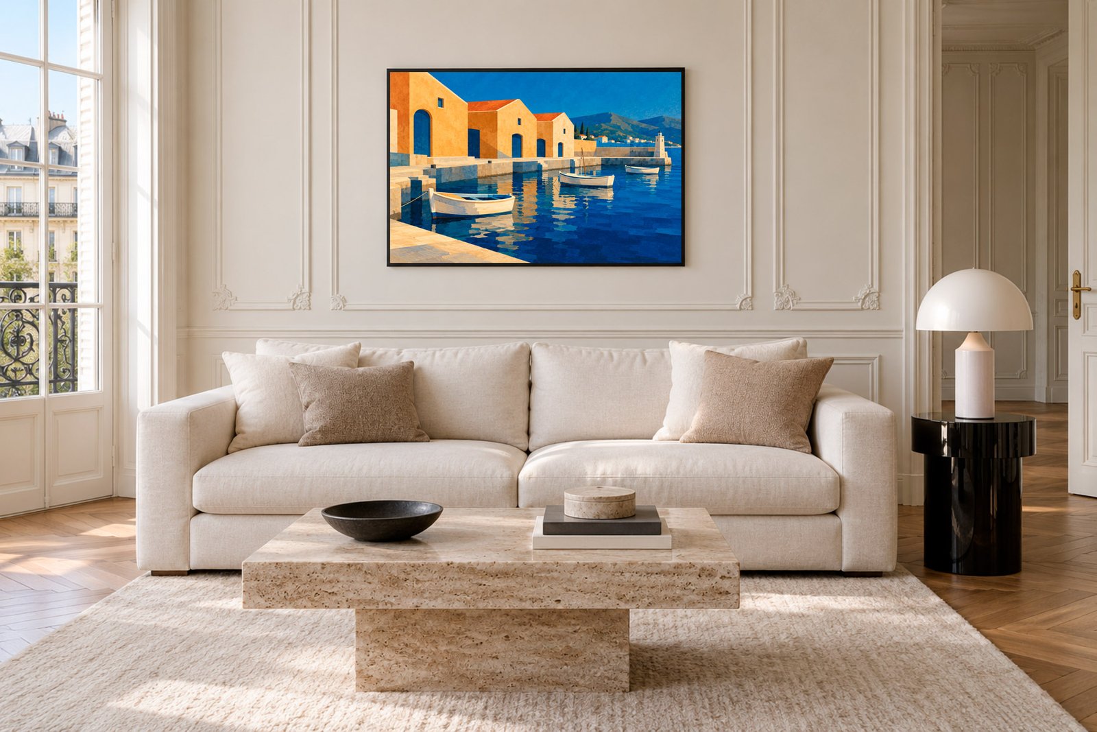 Plakat Geometryczny Port Kompozycja 5