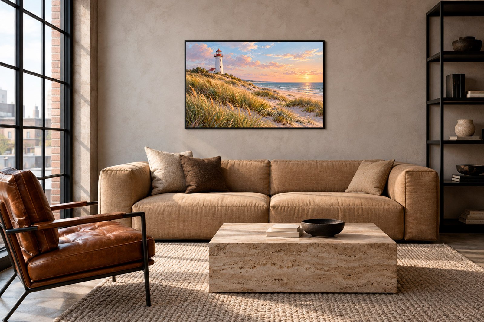 Plakat Latarnia Na Wydmach Kompozycja 2