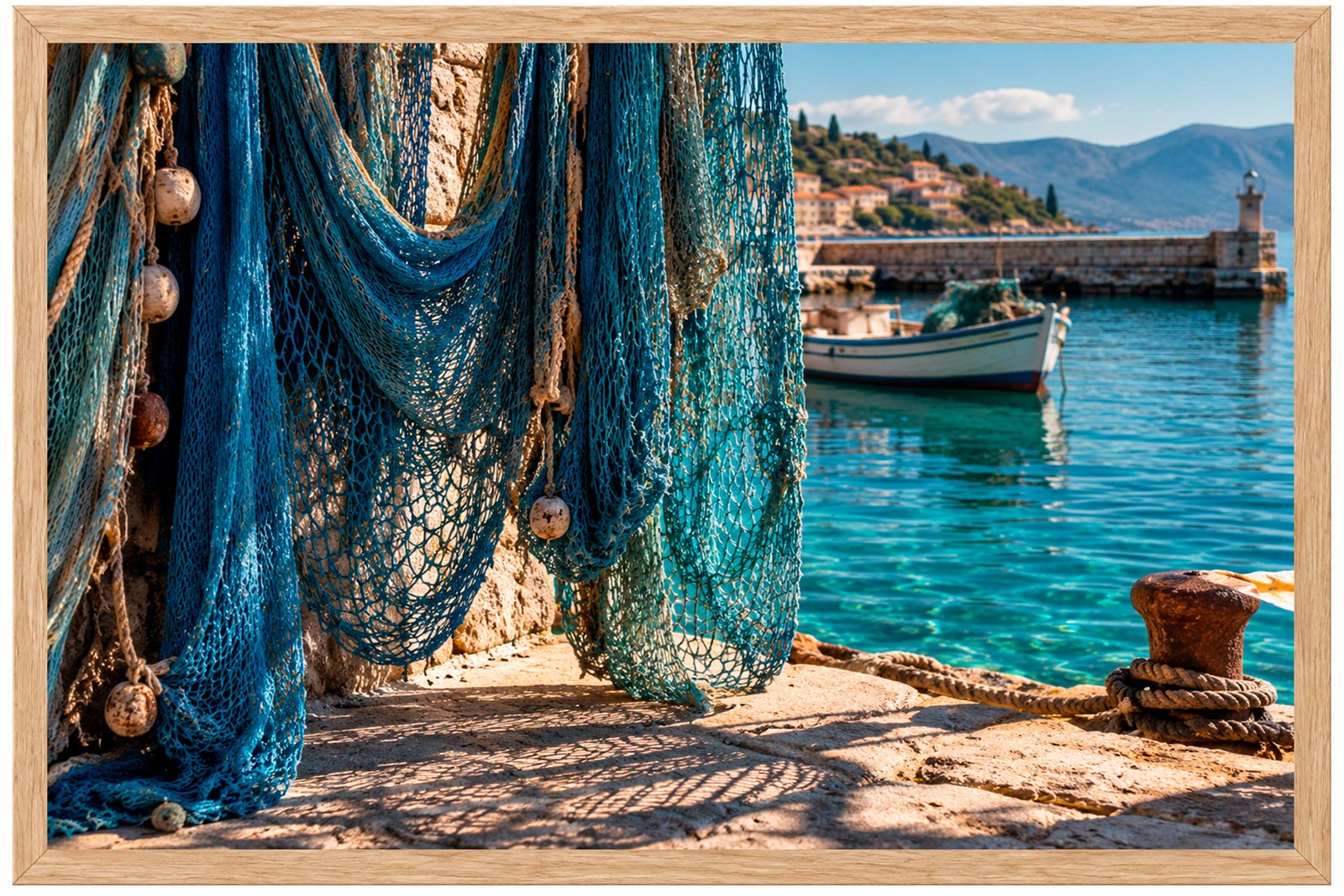 Plakat Sieci Rybackie