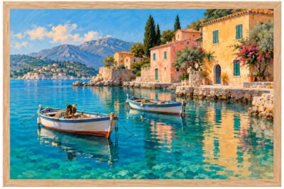 Plakat Srodziemnomorski Port