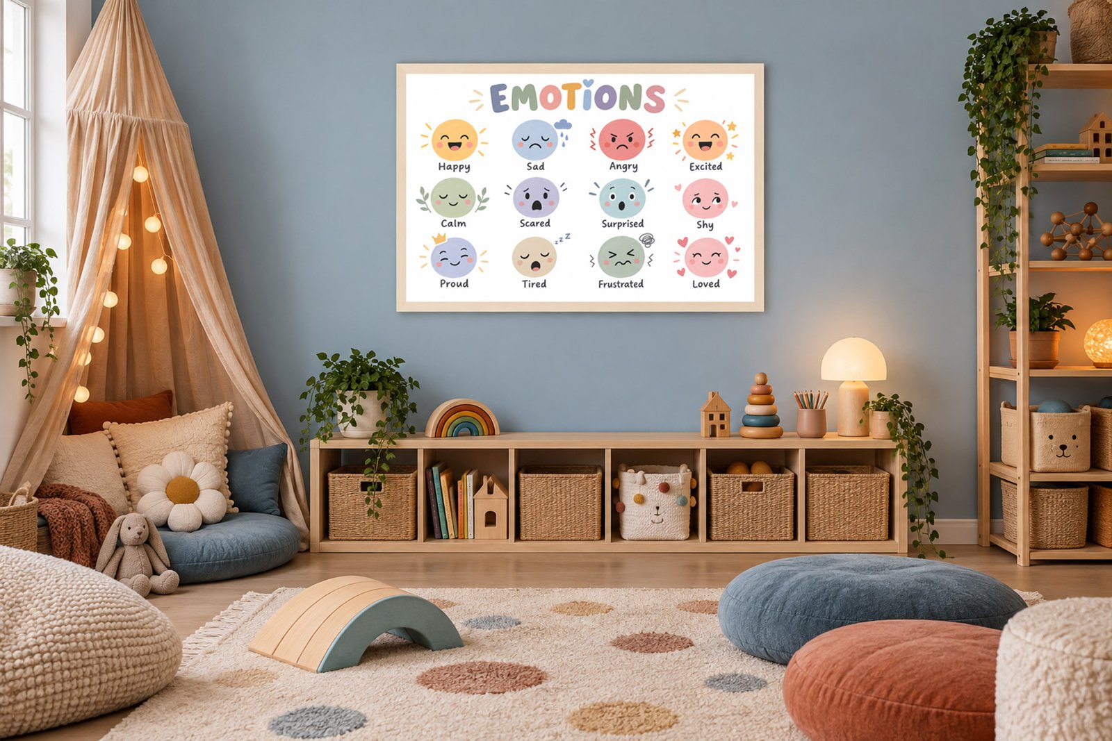 Plakat Edukacyjny Emotions Kompozycja 4