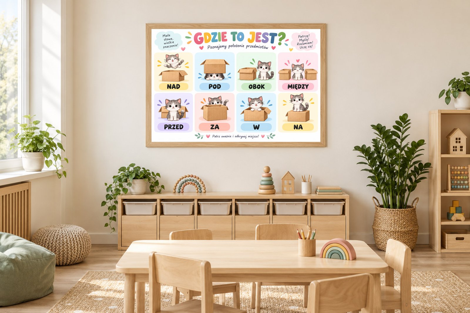 Plakat Edukacyjny Gdzie To Jest Kompozycja 2