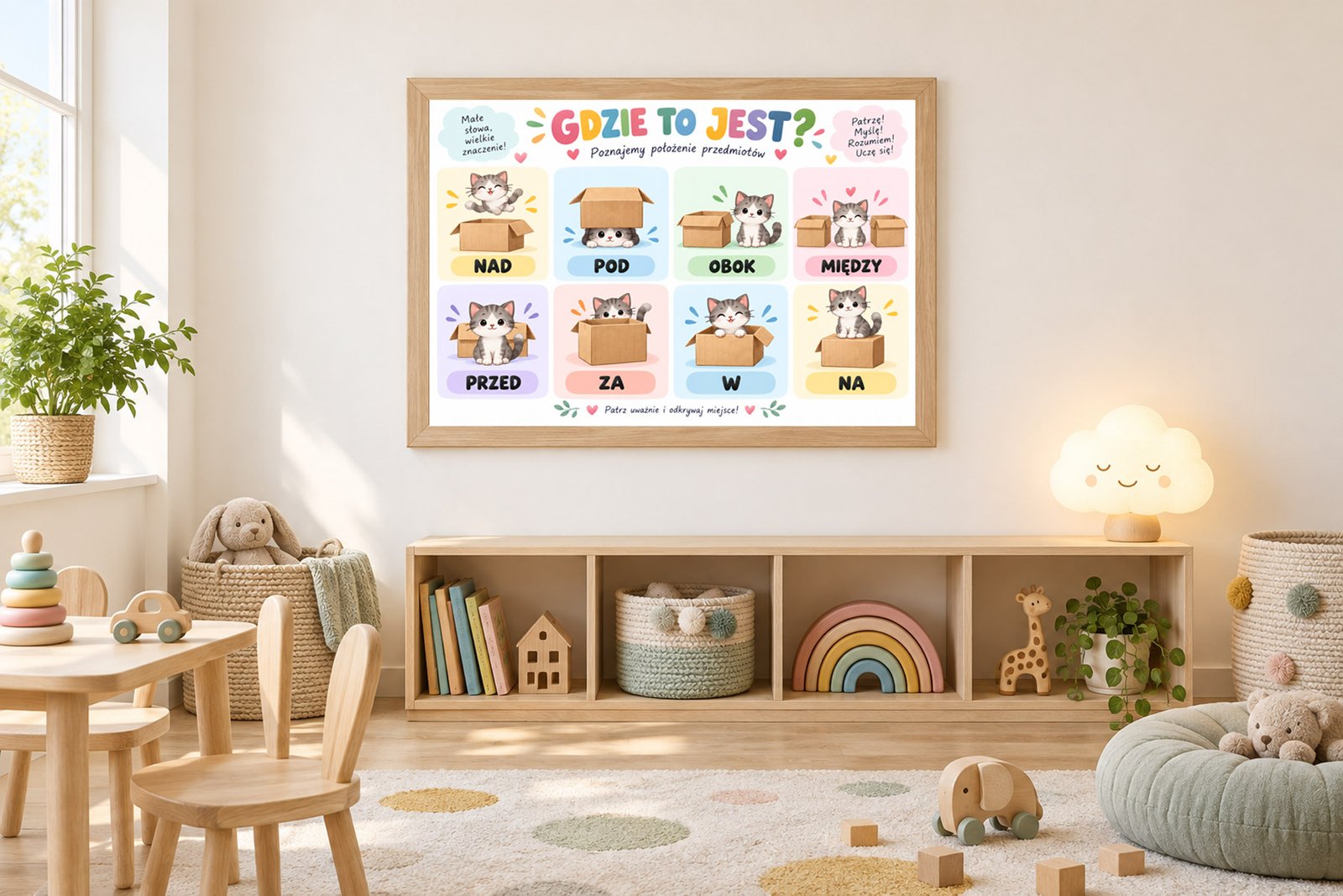 Plakat Edukacyjny Gdzie To Jest Kompozycja 3