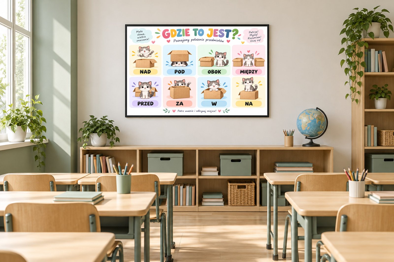 Plakat Edukacyjny Gdzie To Jest Kompozycja 5